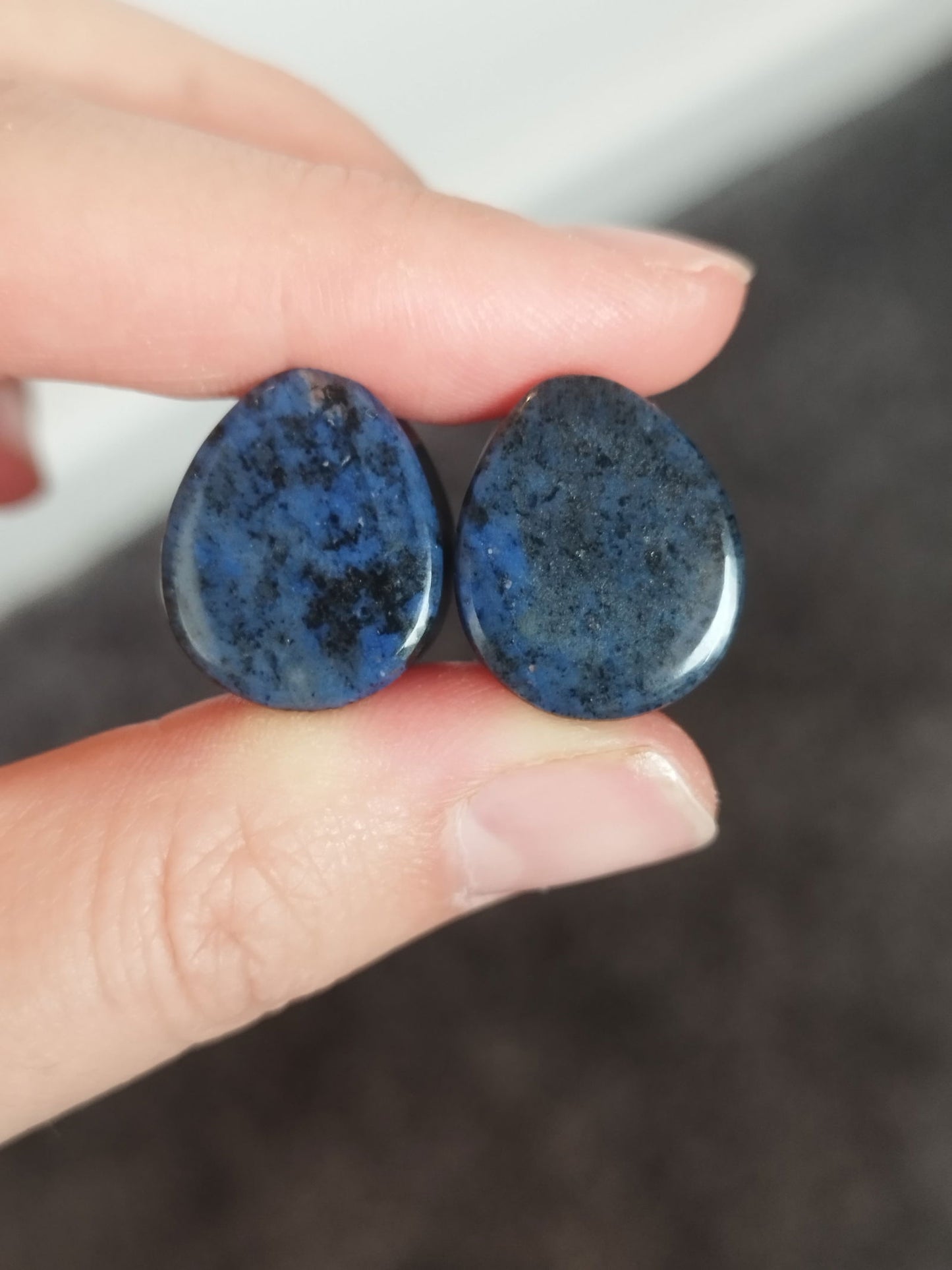 5/8" Dumortierite Tears - aeoplugs