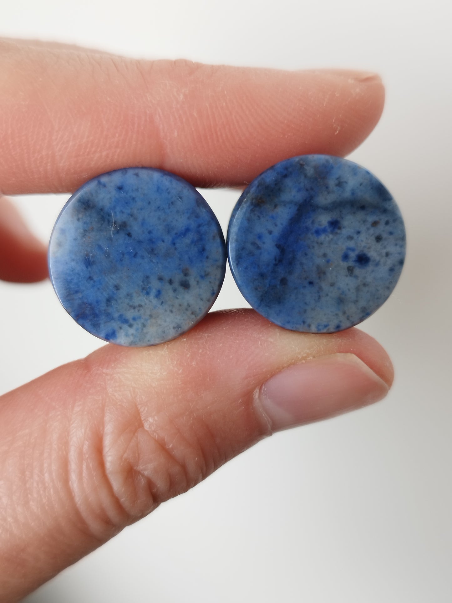 5/8" Dumortierite Plugs - aeoplugs