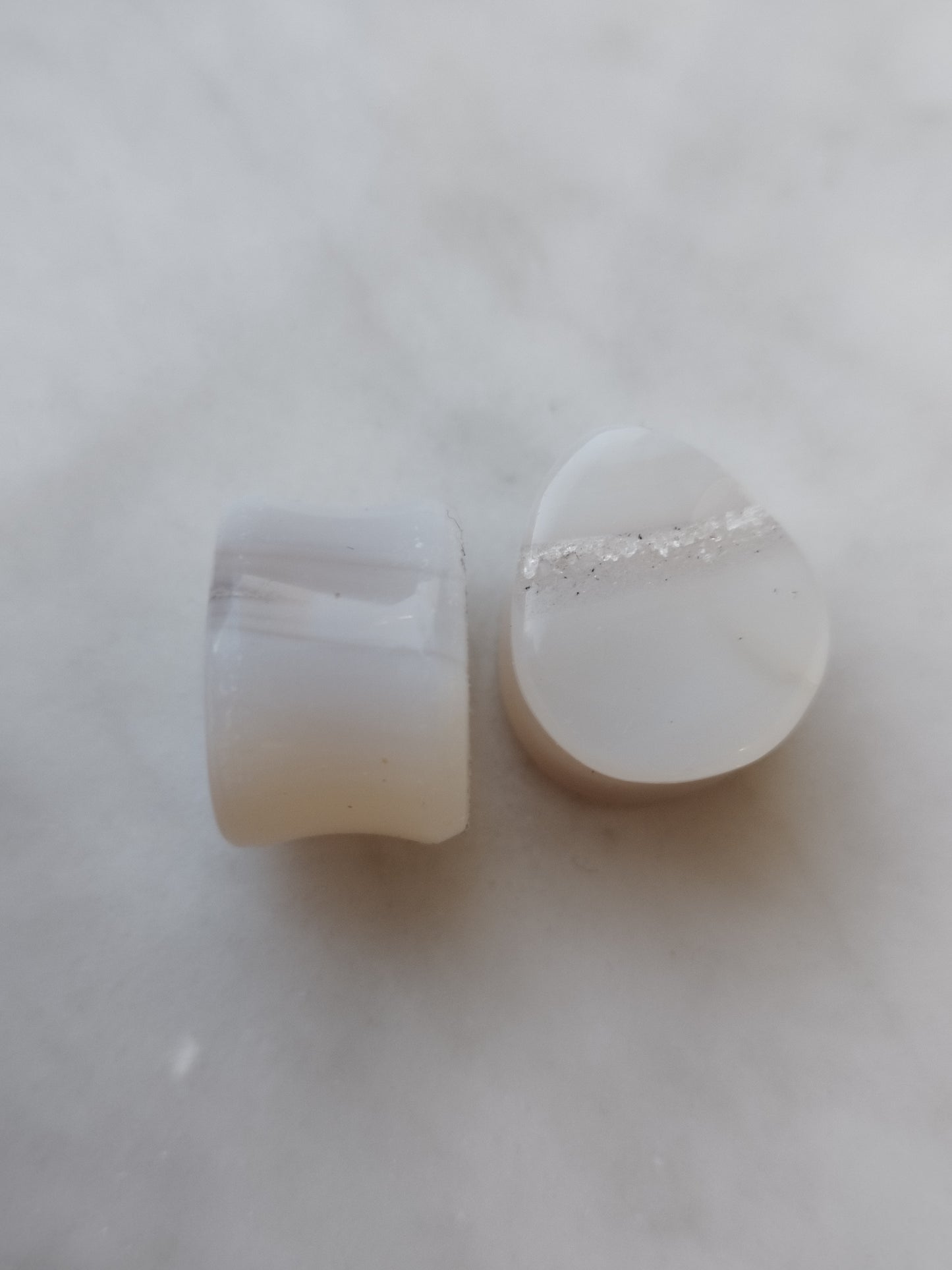 5/8" Agate Geode Plugs