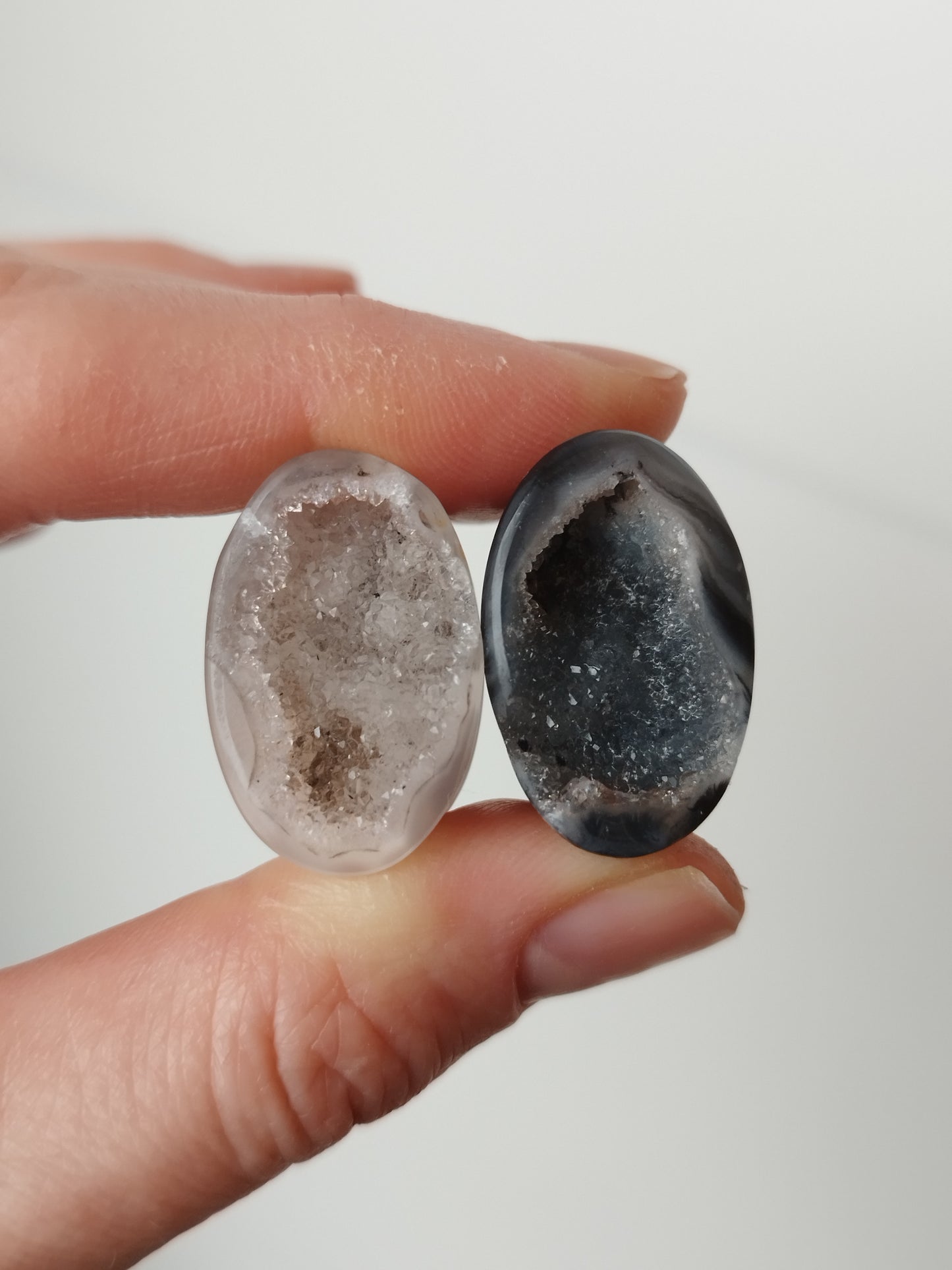 Mismatched Agate Geode Plugs