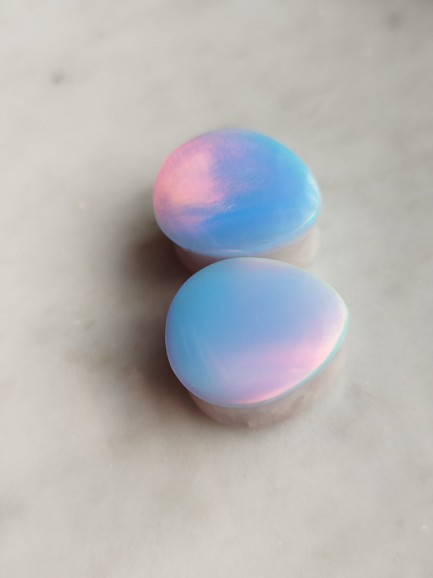 3/4" Aurora Opal On Quartz