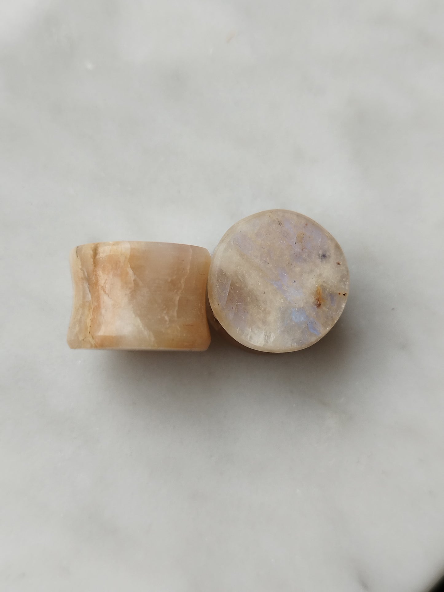 9/16" Moonstone Plugs - aeoplugs