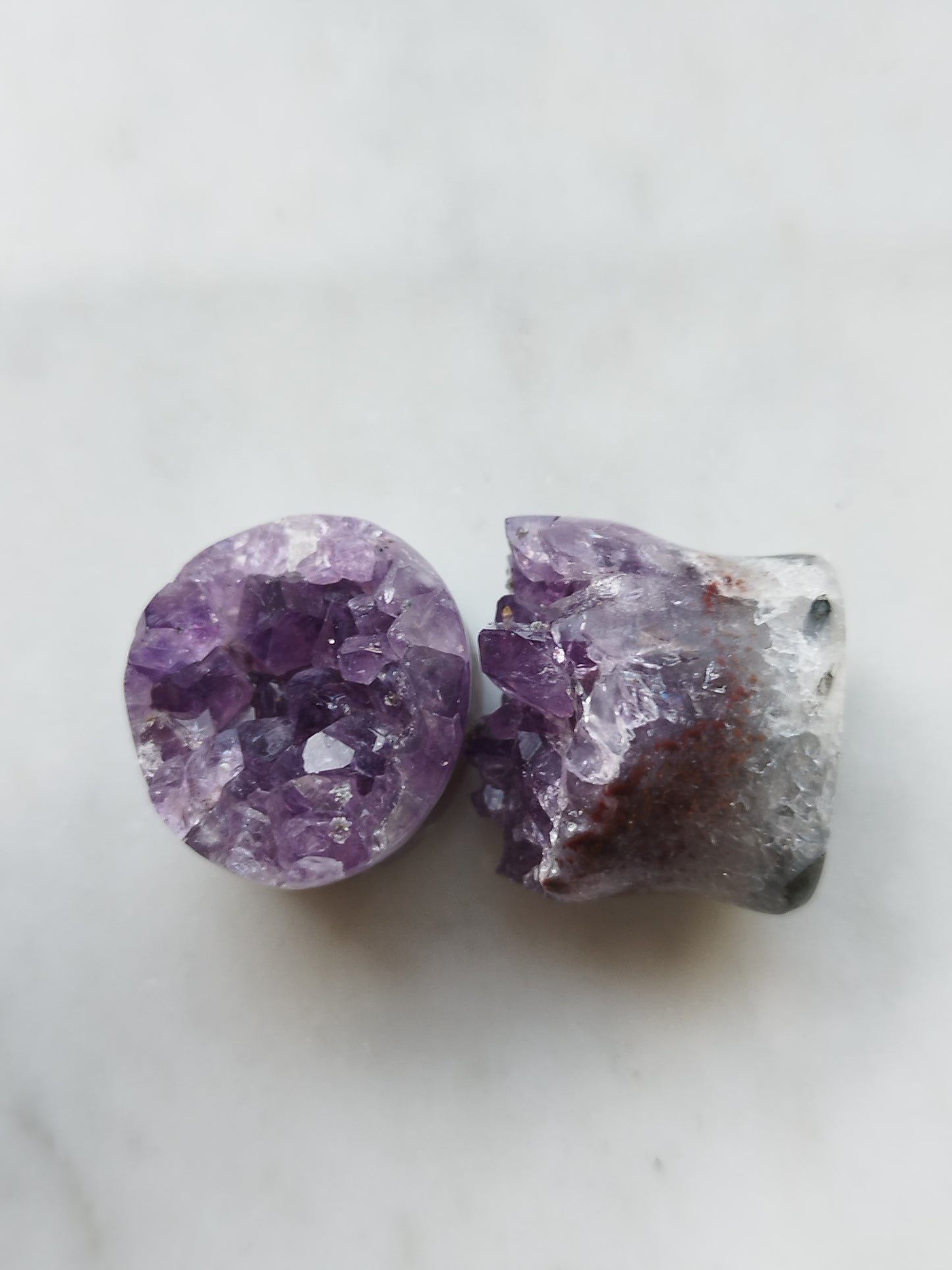 3/4" Amethyst Oval Plugs - aeoplugs