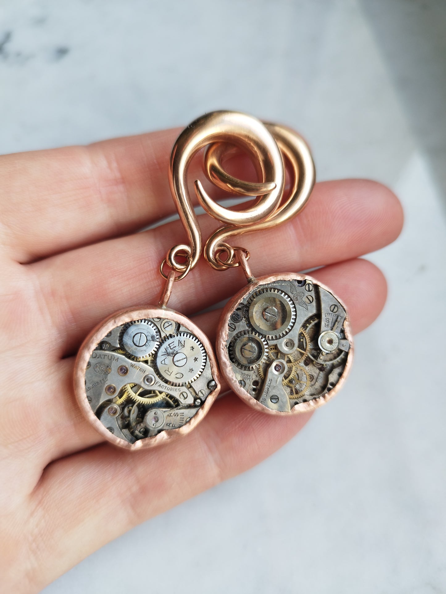 2g Copper Watch Movement Weights