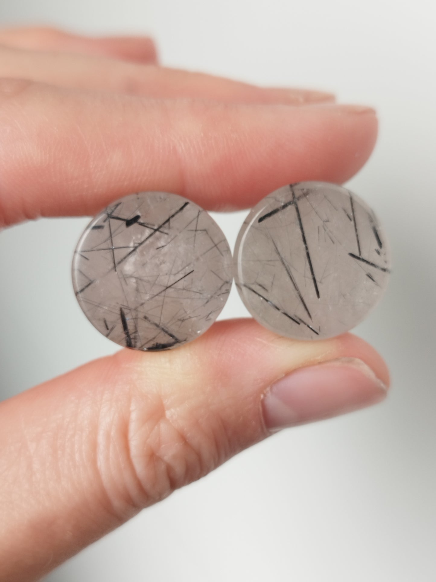 5/8" Tourmalated Quartz Plugs