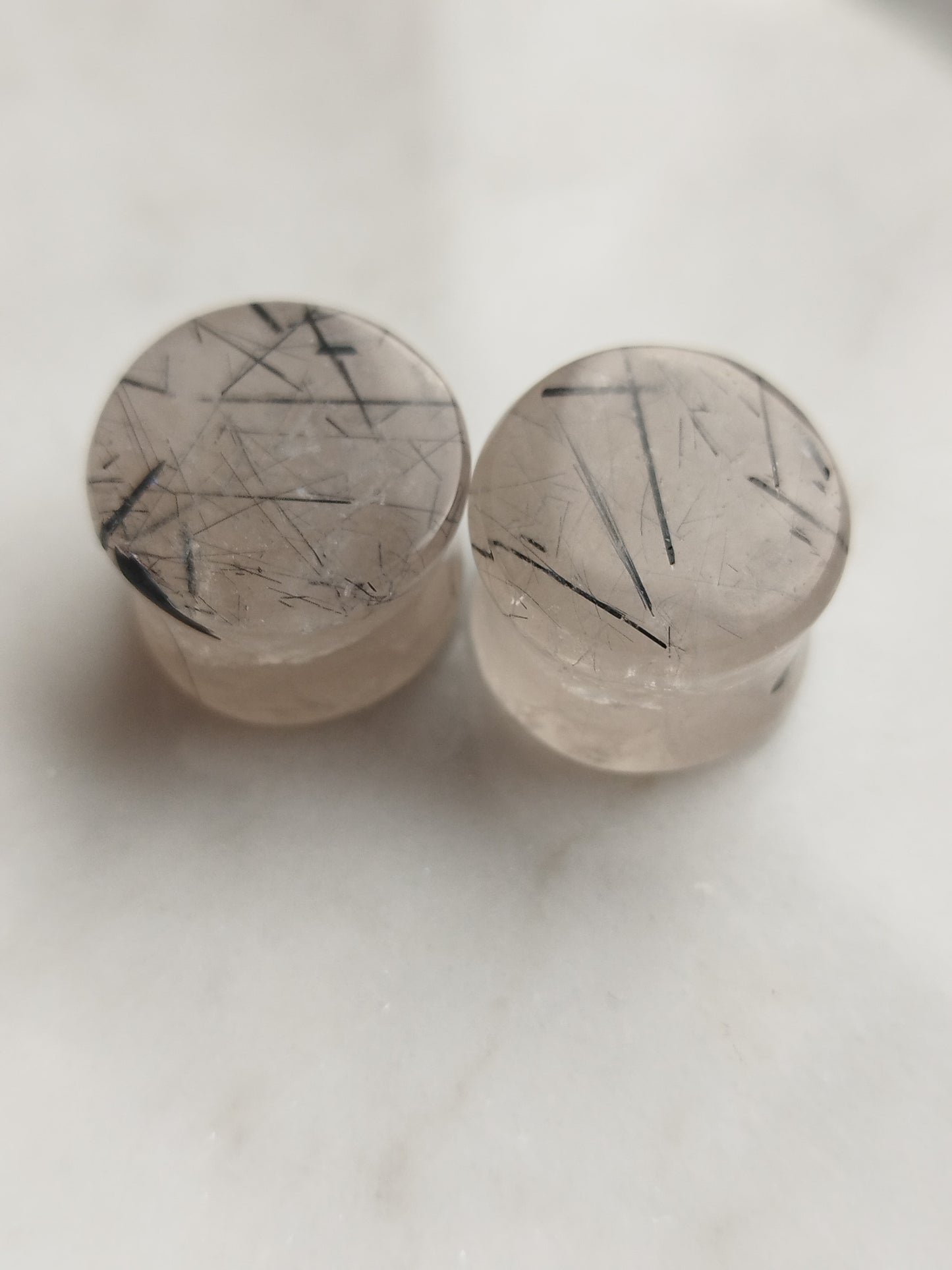 5/8" Tourmalated Quartz Plugs