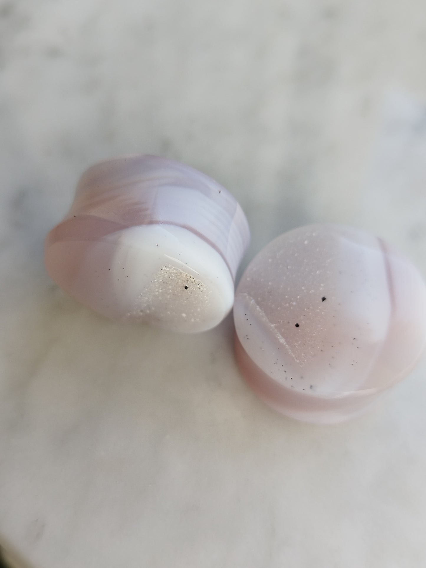 26mm Geode Druzy Plugs - aeoplugs