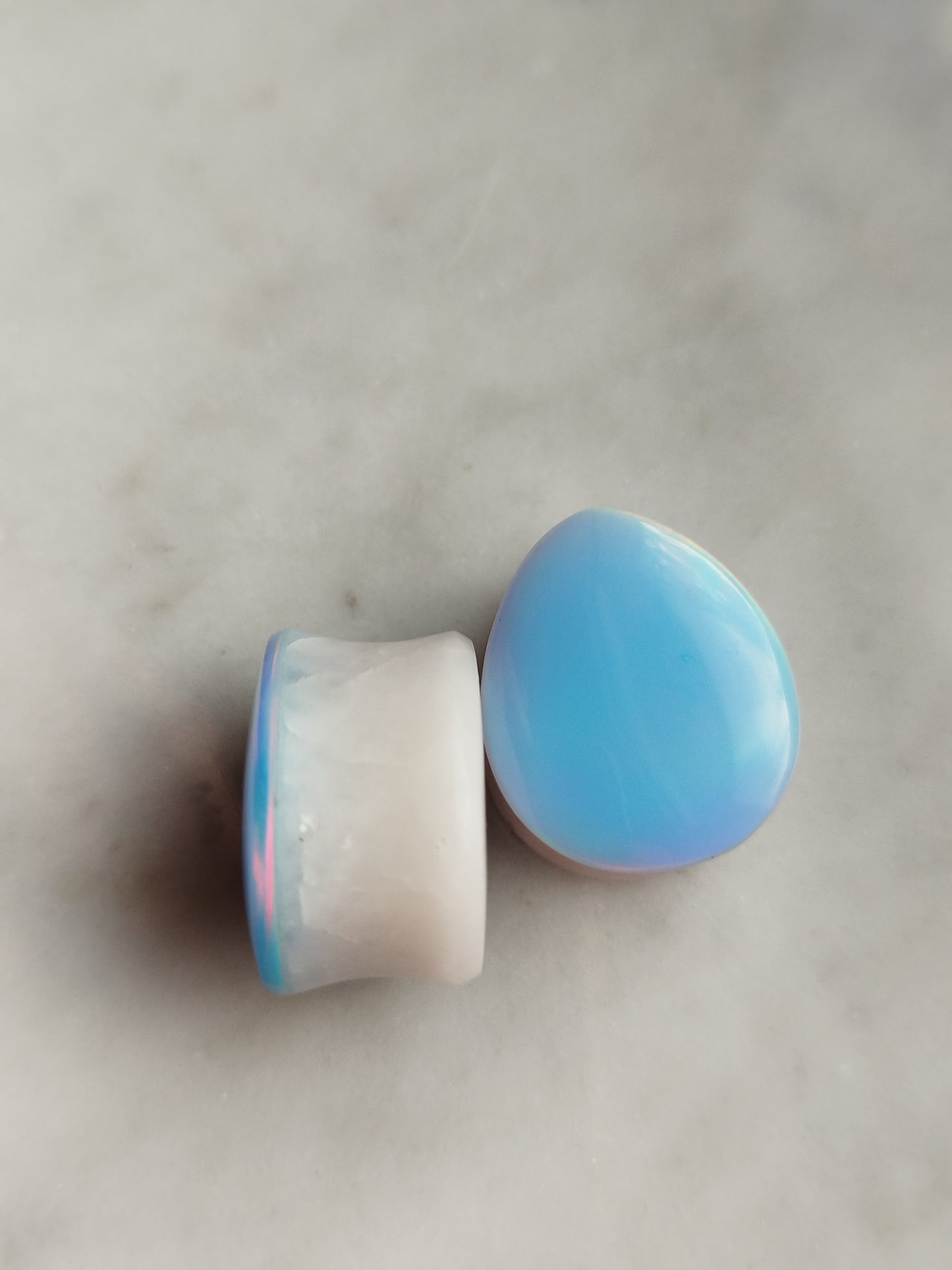 3/4" Aurora Opal On Quartz