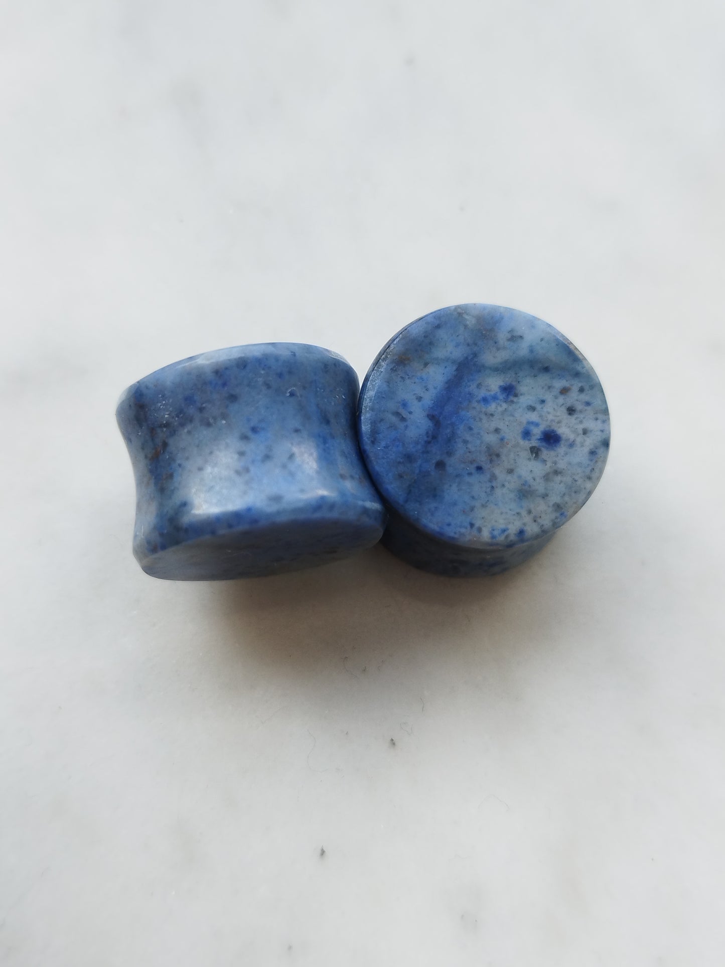 5/8" Dumortierite Plugs - aeoplugs
