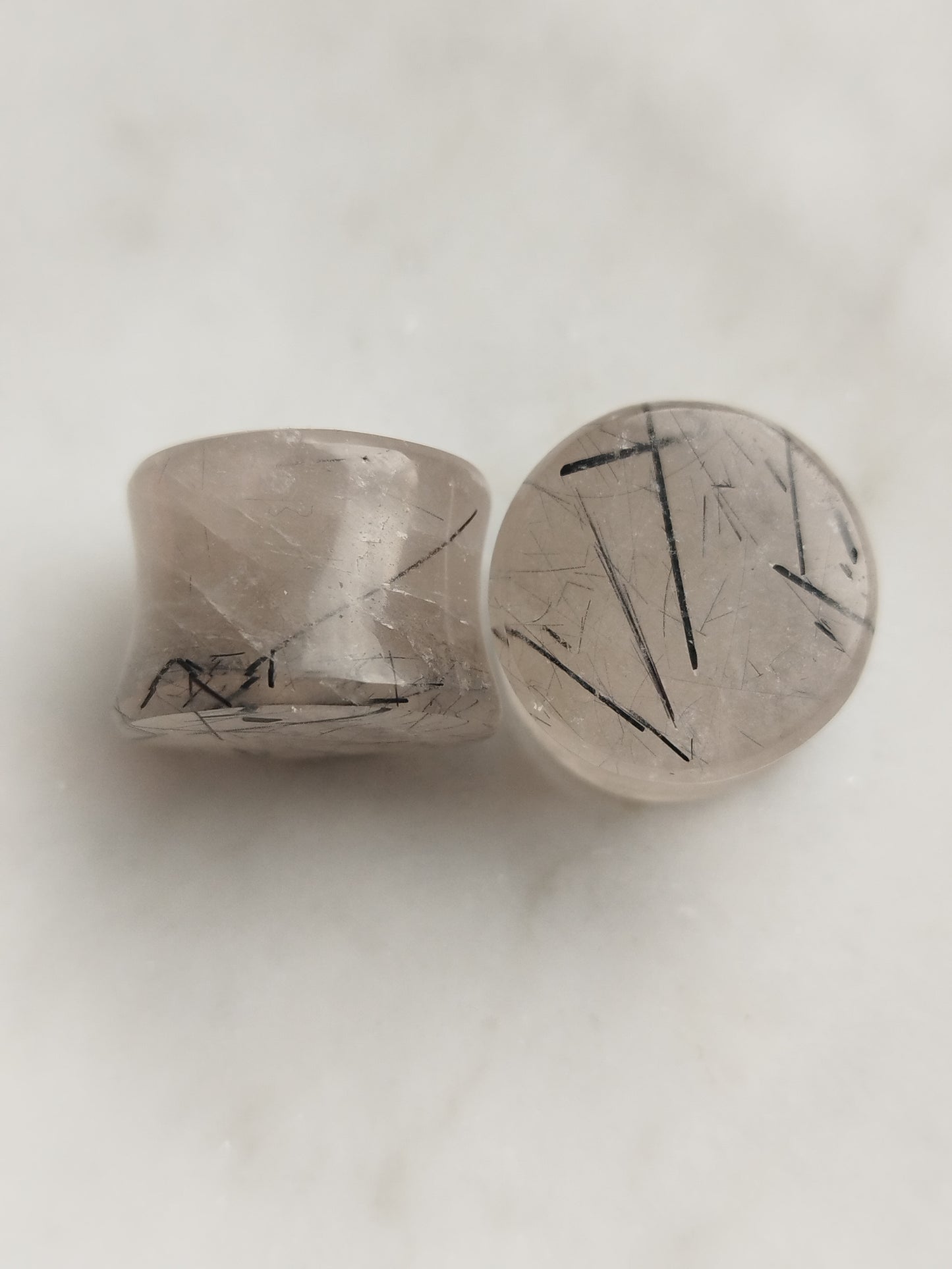 5/8" Tourmalated Quartz Plugs