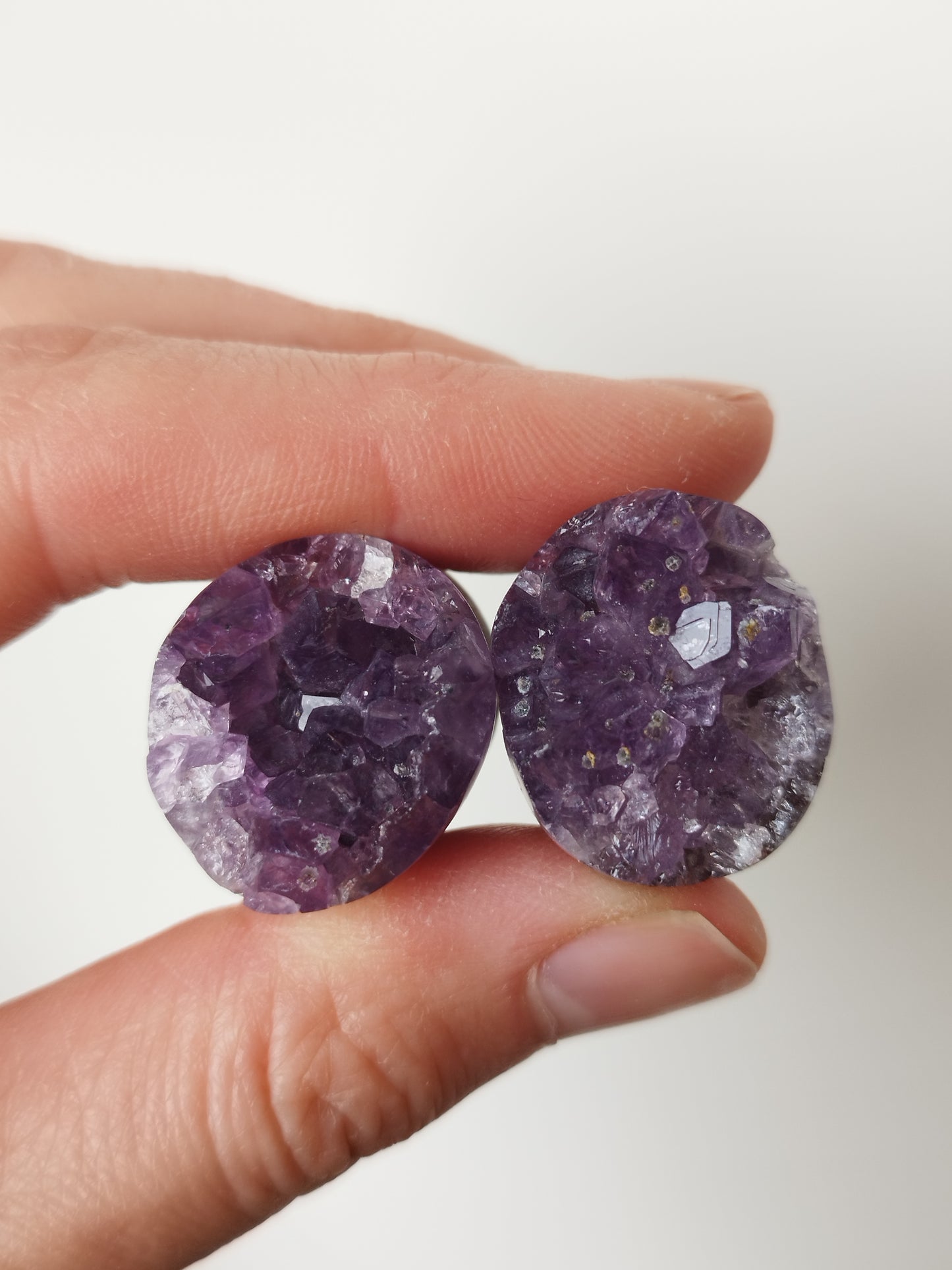 3/4" Amethyst Oval Plugs - aeoplugs