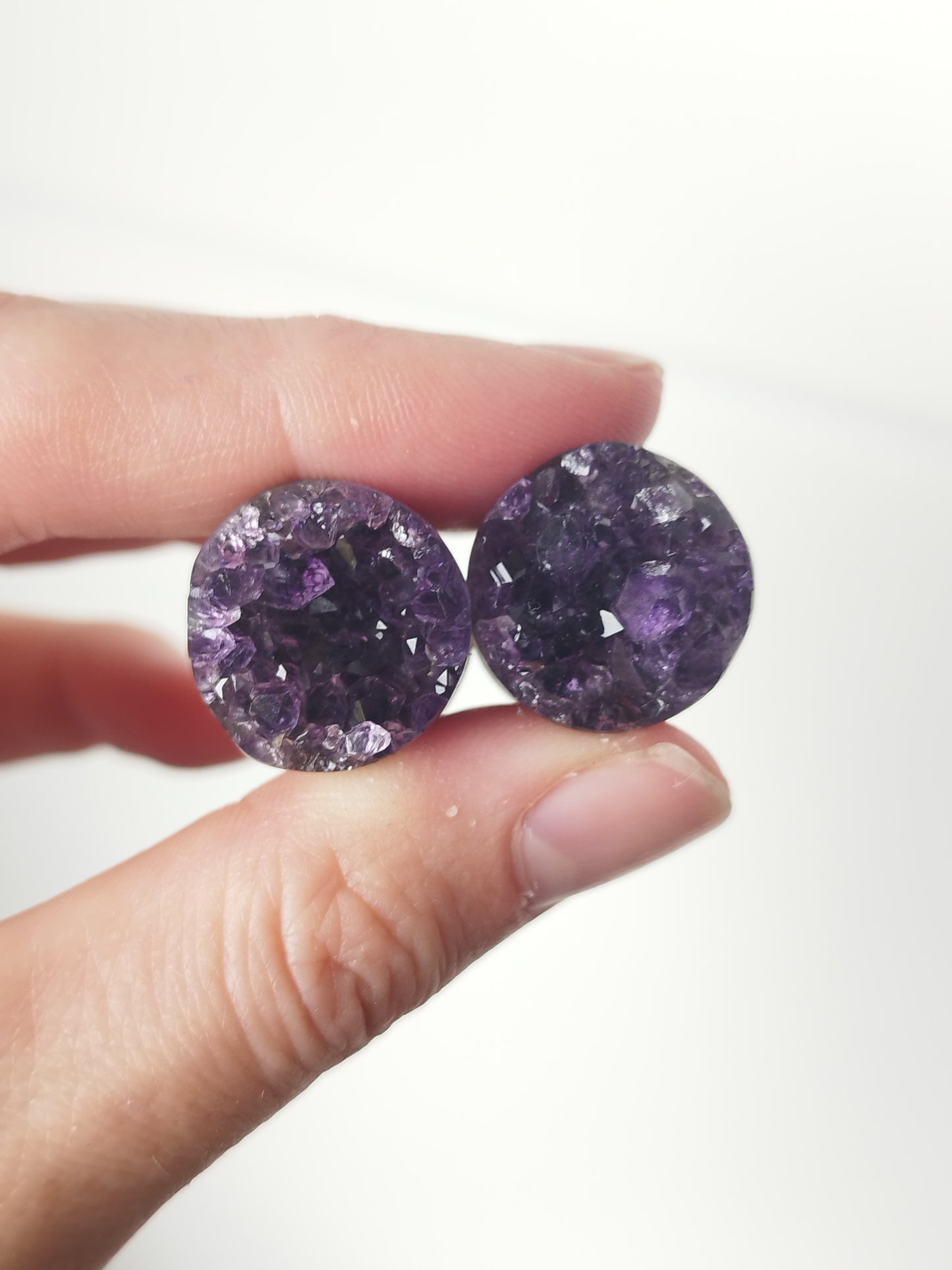 5/8" Uruguay Amethyst Plugs