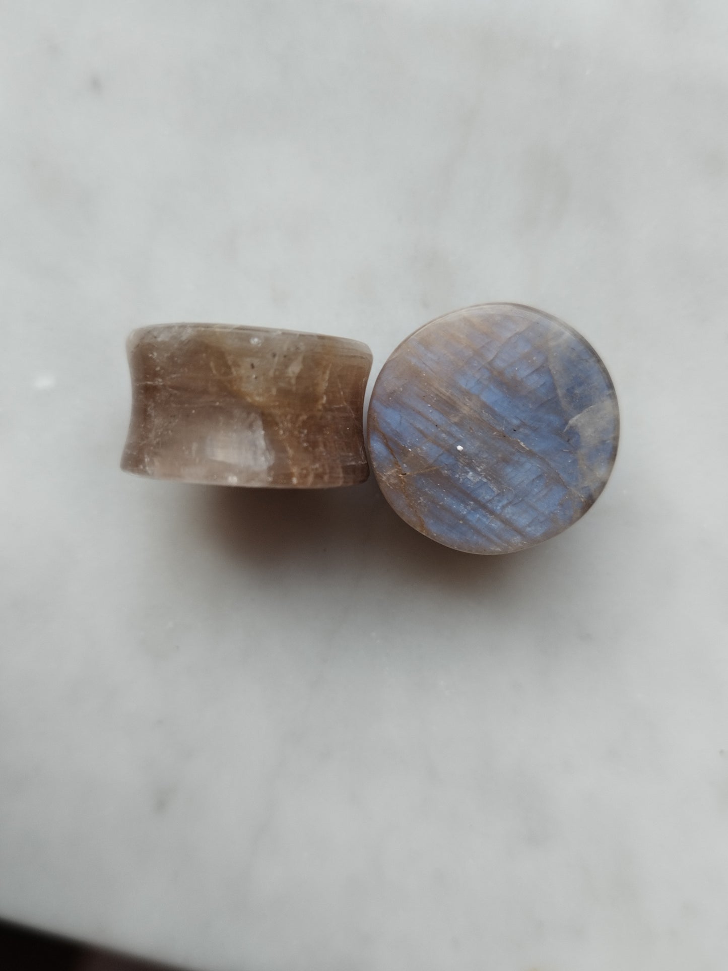3/4" Moonstone Plugs - aeoplugs