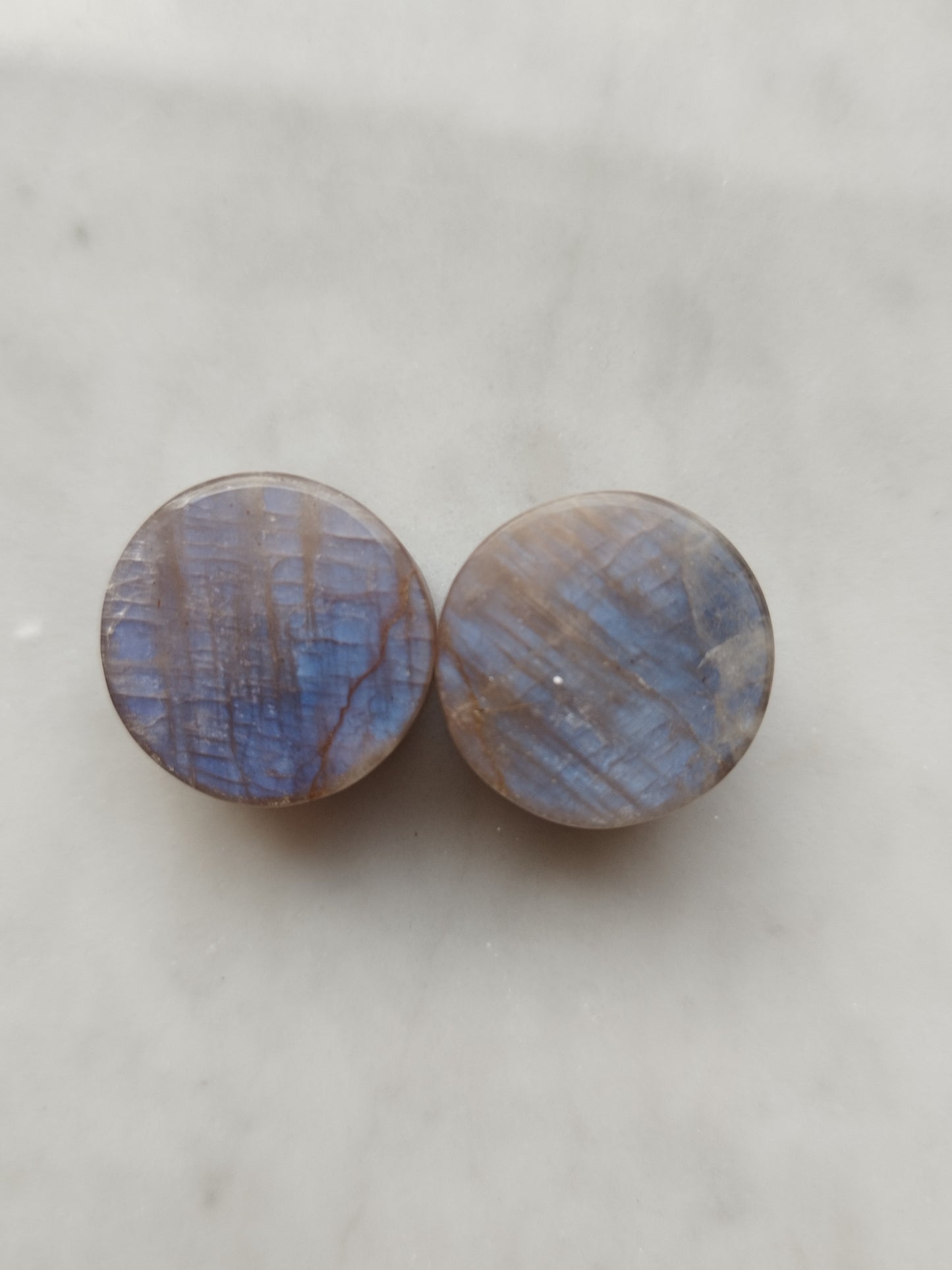 3/4" Moonstone Plugs - aeoplugs