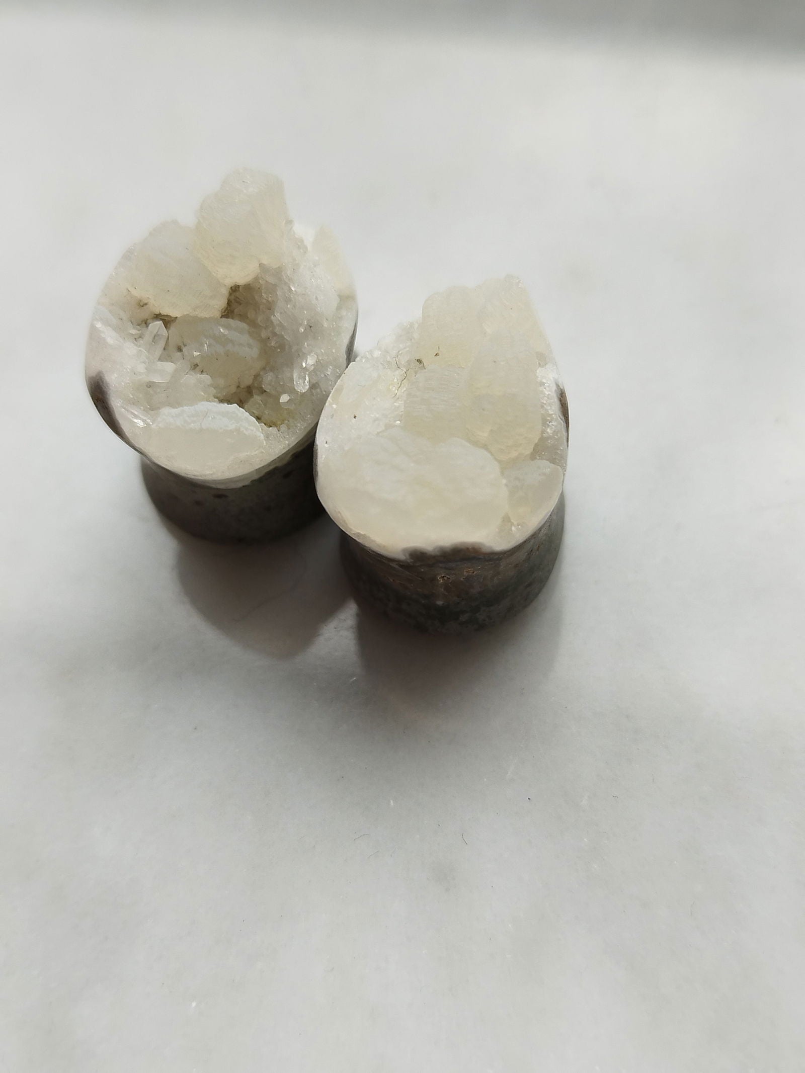 1/2" Prehnite and Gyrolite on Matrix - aeoplugs