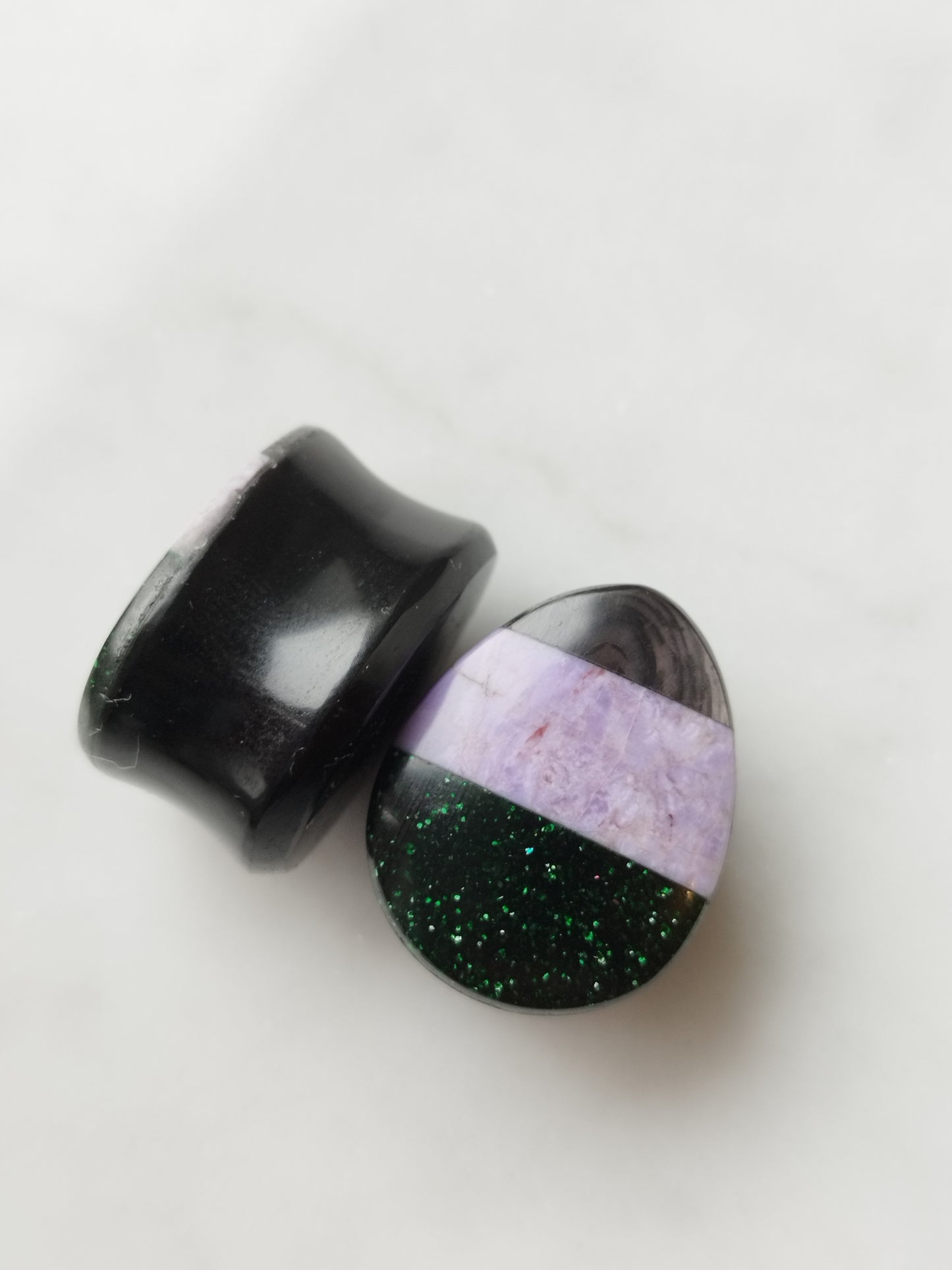 3/4" Zombie Candy Corn Plugs