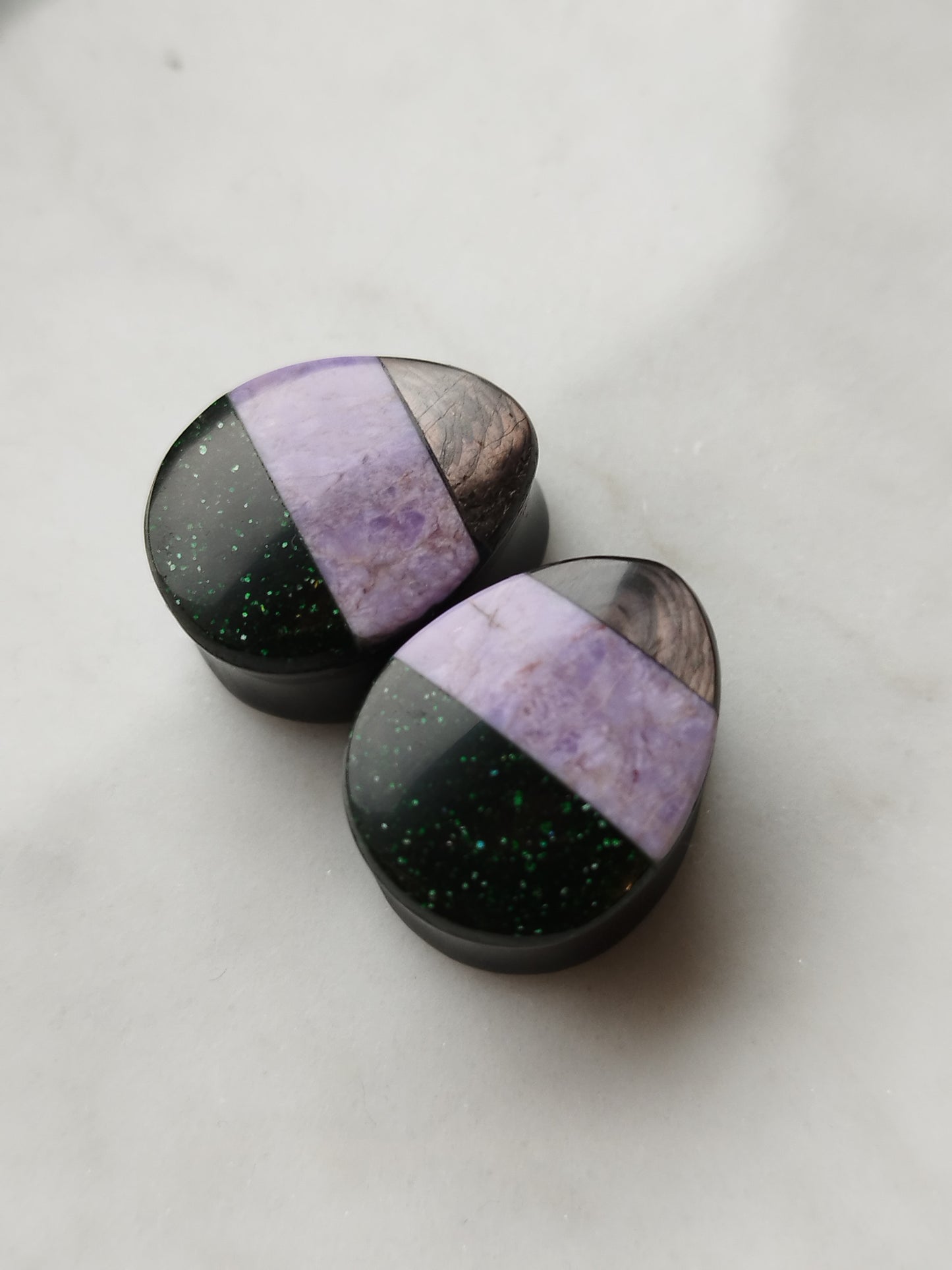 3/4" Zombie Candy Corn Plugs