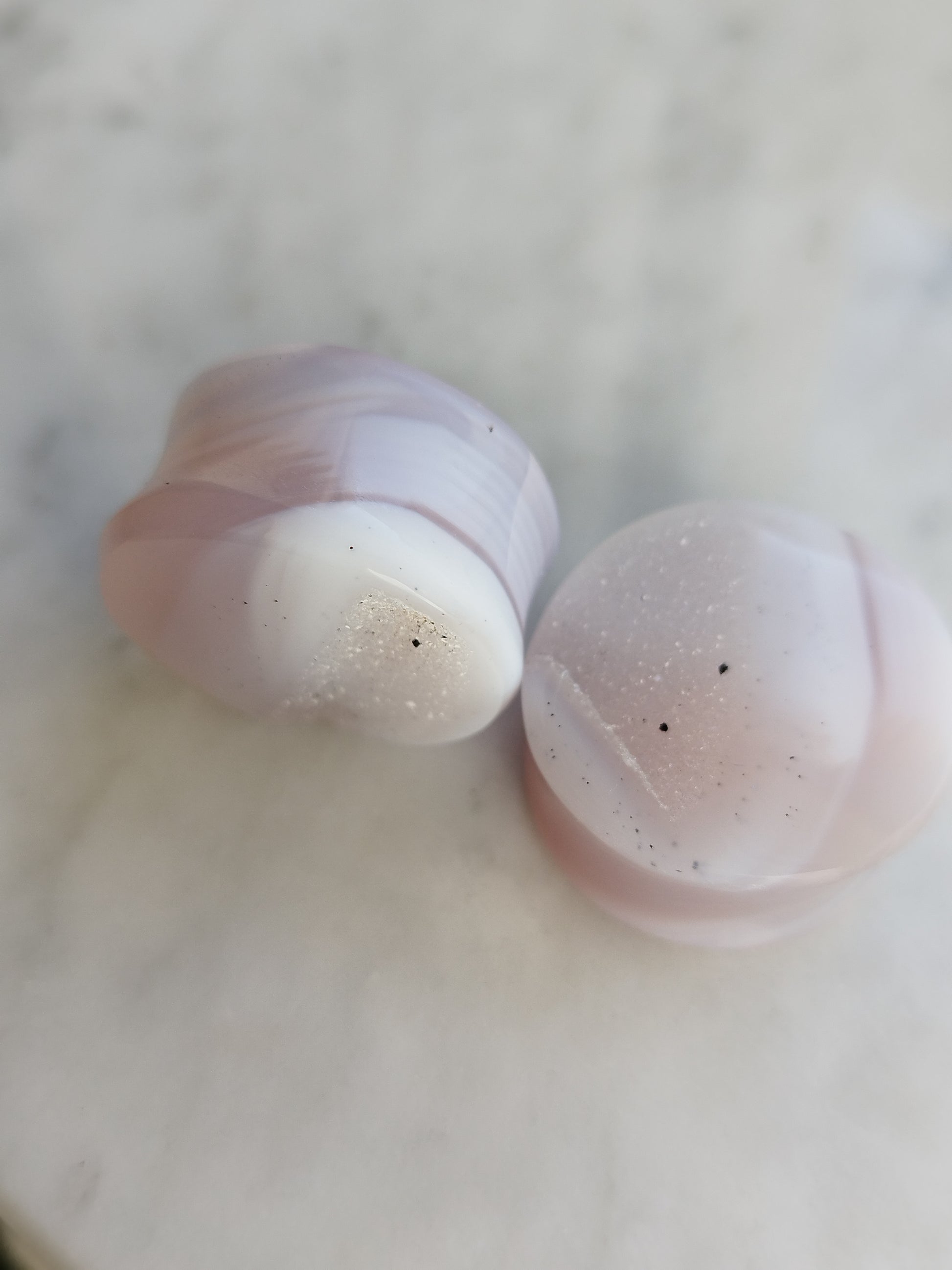 26mm Geode Druzy Plugs - aeoplugs
