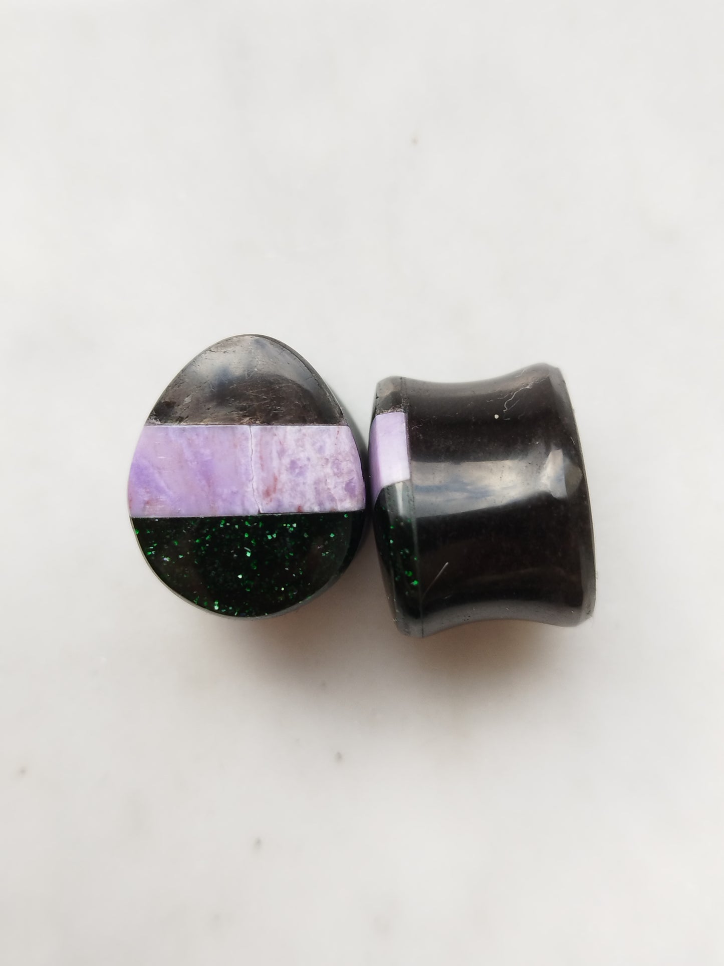 5/8" Zombie Candy Corn Plugs