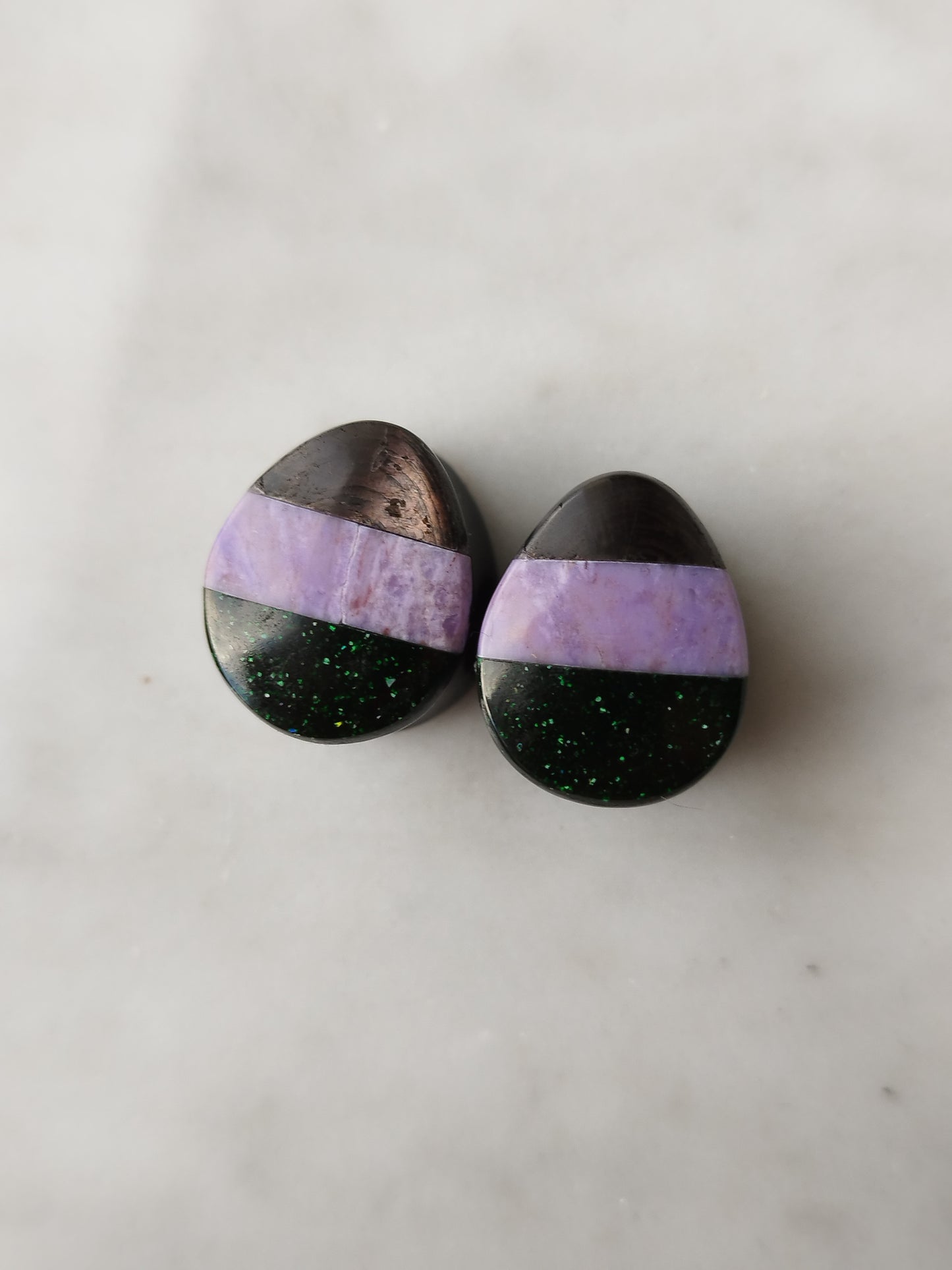 5/8" Zombie Candy Corn Plugs