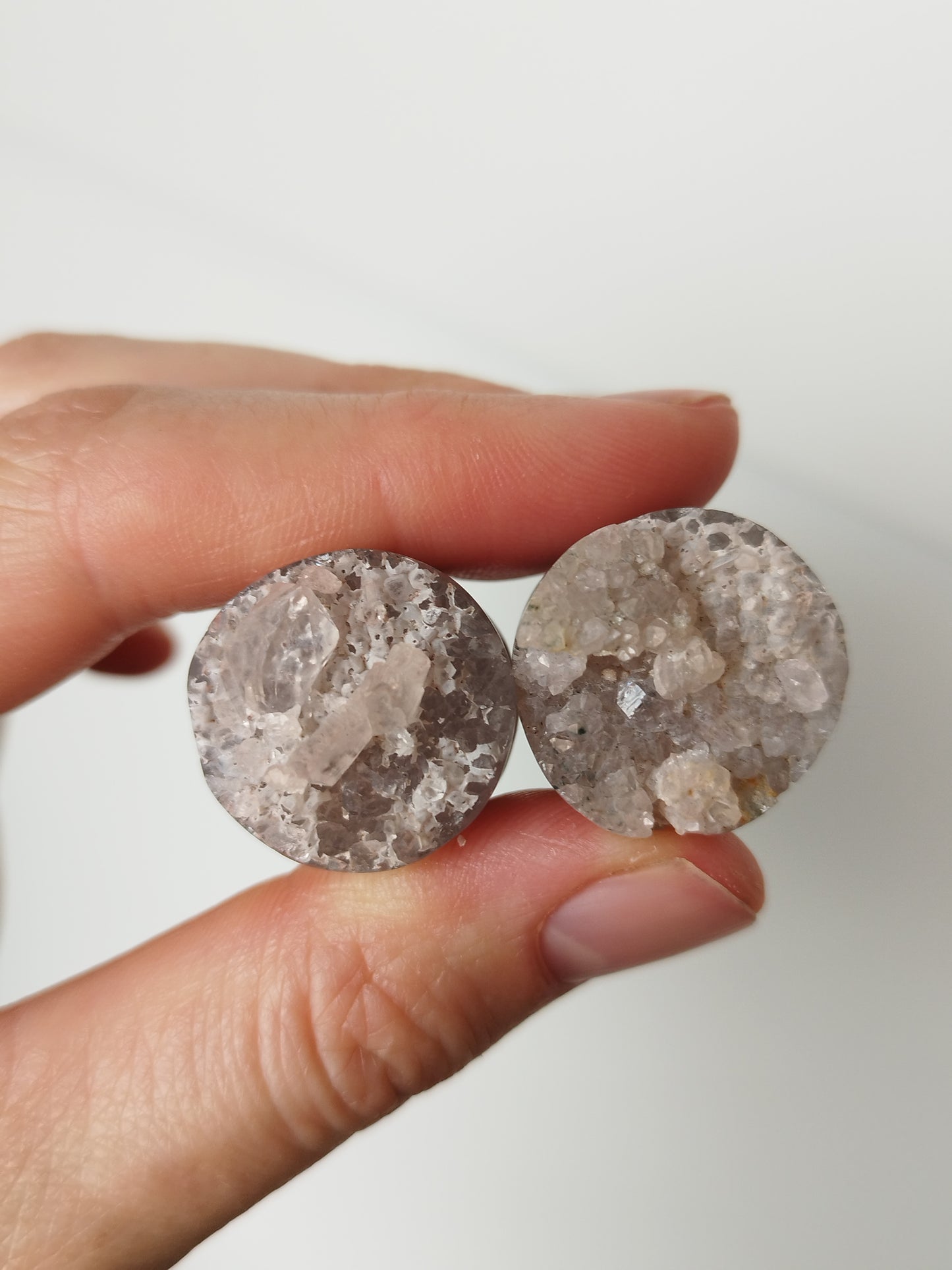 3/4" Druzy Plugs