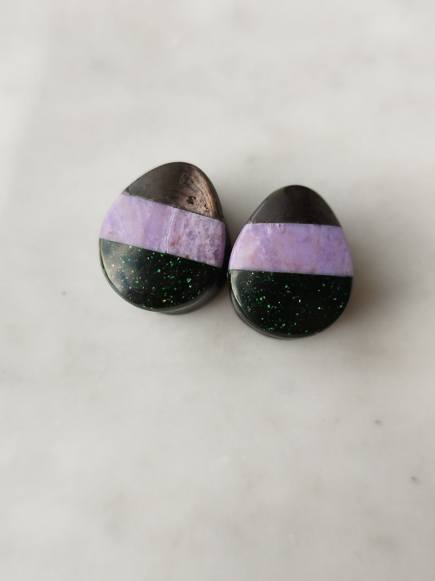 5/8" Zombie Candy Corn Plugs