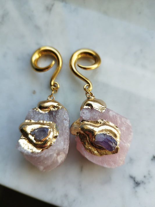 2g Rose Quartz Amethyst Weights