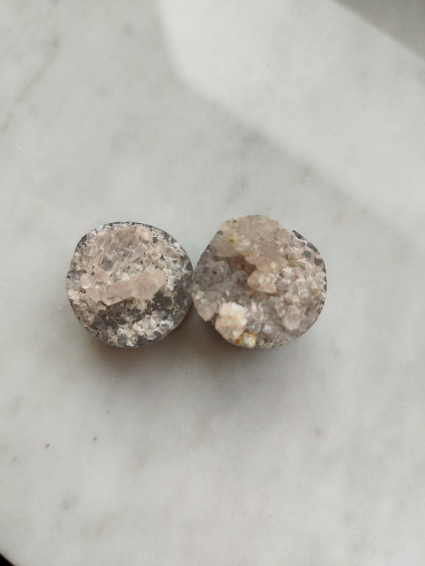 3/4" Druzy Plugs
